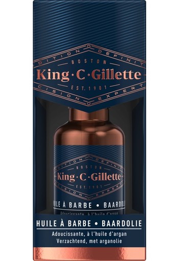 King C. Gillette Baardolie Voor Mannen 30 ml