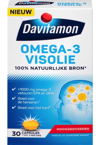 Davitamon Compleet Omega 3 Visolie 30 Capsules