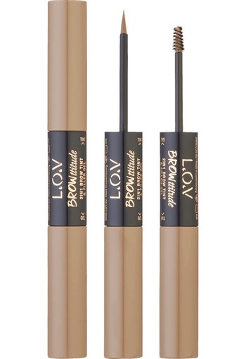 L.O.V BROWttitude 2-In-1 Brow Tint & Filler Gel 100 | 9 ml