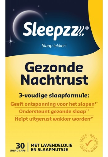 Sleepzz 1-2-3 Nacht (30st) Sleepzz Gezonde Nachtrust