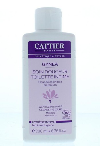 Cattier Gynea intieme hygiene cleansing care (200 Milliliter)