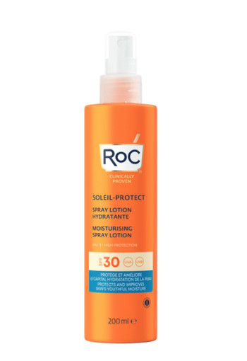 ROC Soleil protect moisturising spray SPF30 (200 Milliliter)