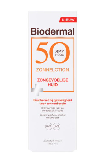 Biodermal Zonnelotion Zeer Droge Huid SPF 50+ 150 ml