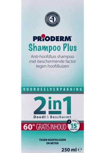 Prioderm Shampoo Plus Anti-Hoofdluis 250 ml