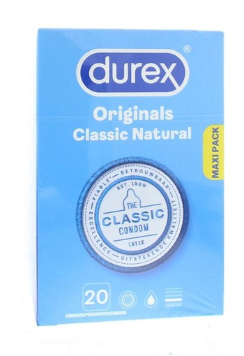 Durex Classic natural (20 stuks)