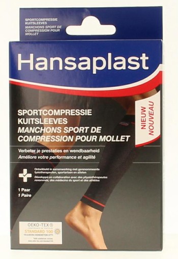Hansaplast Sportcompressie kuitsleeves (1 Paar)