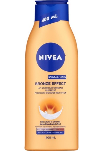NIVEA Bronze Effect Sun Kissed Dark Bodylotion 400 ml