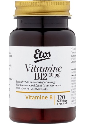 Etos Vitamine B12 1000 ug Tabletten 120 stuks