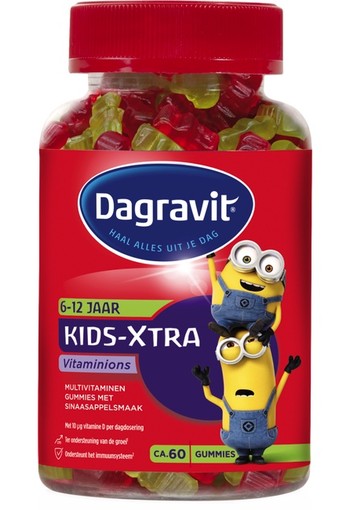 Dagravit Kids-xtra Vitaminions Gums 6+ 60st