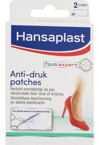 Hansaplast Foot Expert Anti-Druk Patches 2 stuks