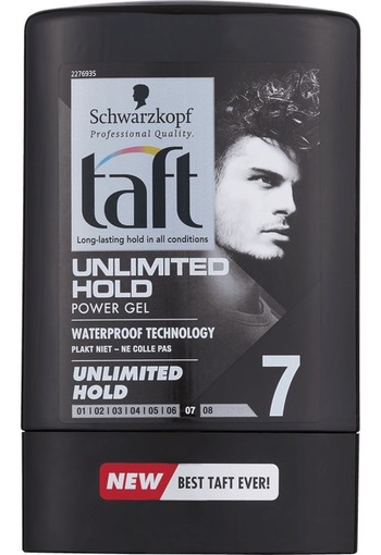 Schwarzkopf Taft Unlimited Hold Power Gel 300ml