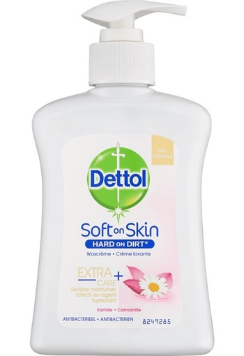 Dettol Soft on Skin Extra Care Normale & Gevoelige Huid Wascrème 250 ml