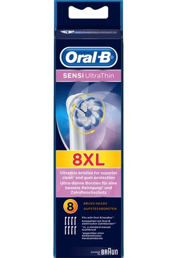 Oral-B Sensi Ultrathin Opzetborstels Voor Elektrische Tandenborstels 8 stuks