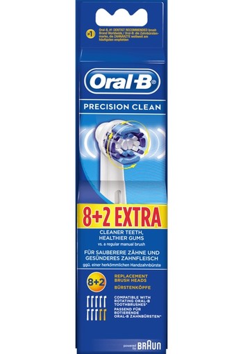 Oral-B Precision Clean Opzetborstels 10 stuks