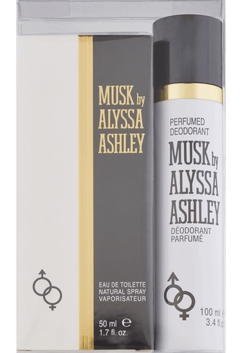 Alyssa Ashley Musk Geurset 2 stuks spray