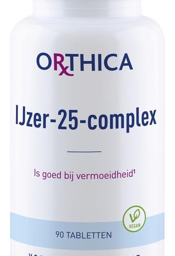 Orthica IJzer 25 complex (90 Tabletten)