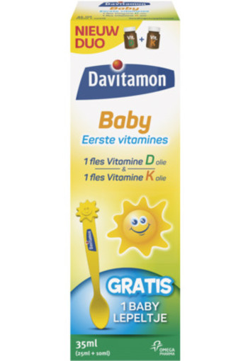 Davitamon Baby Vitamine D&K 25 mcg - 35ml