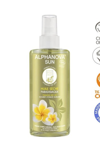 Alphanova Sun Sun vegan dry oil spray paradise (125 Milliliter)