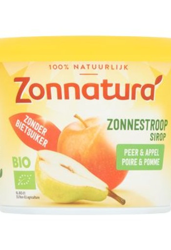 Zonnatura Zonnestroop peer/appel bio (300 Gram)