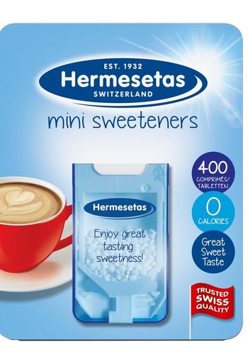 Hermesetas Hermesetas zoetjes (400 Tabletten)