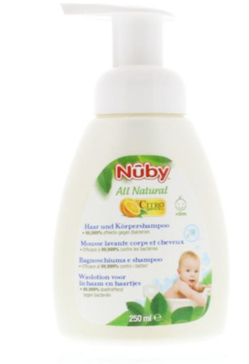 Nuby Citroganix Babyzeep/shampoo 250ml