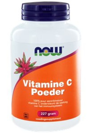 NOW Vitamine C poeder ascorbinezuur (227 Gram)