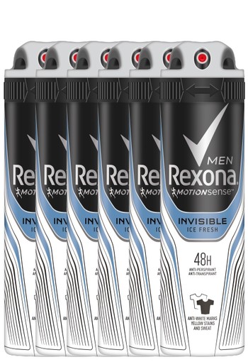 Rexona Invisible Ice Aerosol Anti-transpirant voor mannen 150ml
