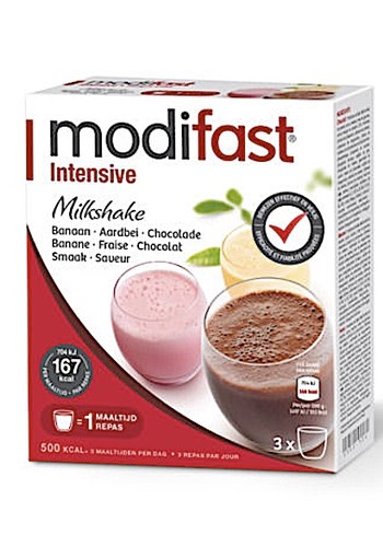 Modifast Intensive Milkshake 3-pack 3x 47g