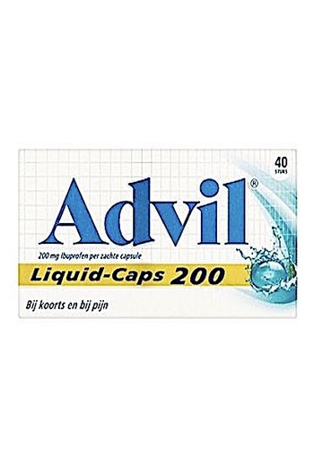 Advil Liquid Caps 200 40ca