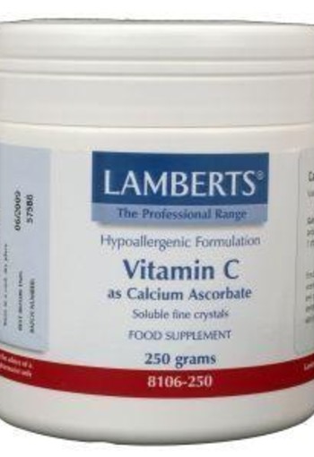 Lamberts Vitamine C calcium ascorbaat (250 Gram)