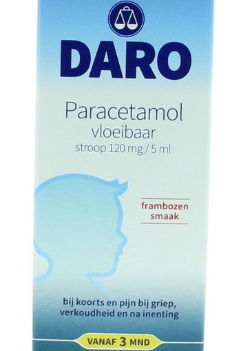 Daro Paracetamol vloeibaar (100 Milliliter)