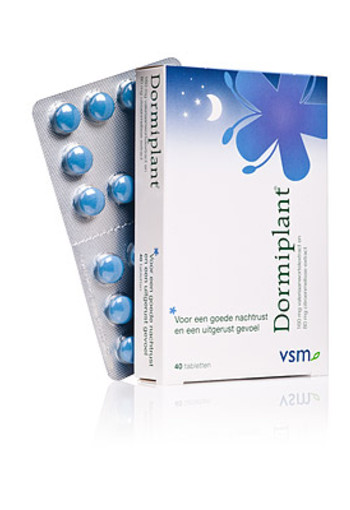 VSM Dormiplant tabletten 40 tab Voor een goede nachtrust en een uitgerust gevoel