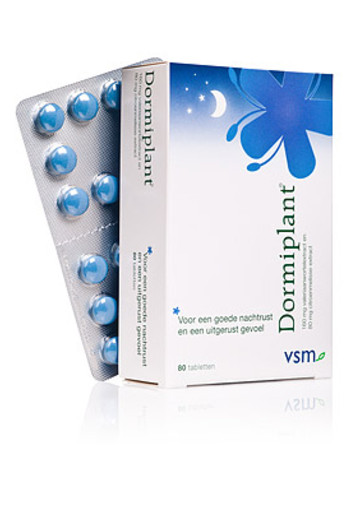 VSM Dormiplant tabletten 80 tab Voor een goede nachtrust en een uitgerust gevoel