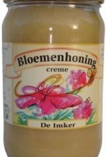 De Imker Bloemenhoning creme (900 Gram)