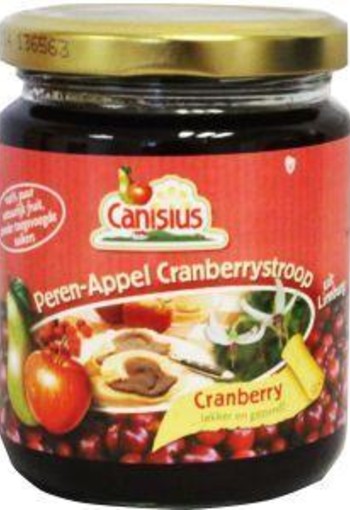 Canisius Peer appel cranberry stroop (300 Gram)