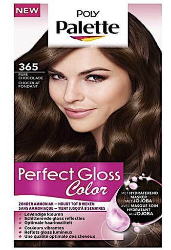 Schwarzkopf Poly Palette Perfect Gloss 365 Pure Chocolade Haarkleuring