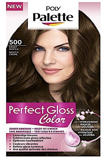 Schwarzkopf Poly Palette Perfect Gloss 500 Sweet Mocca Haarkleuring