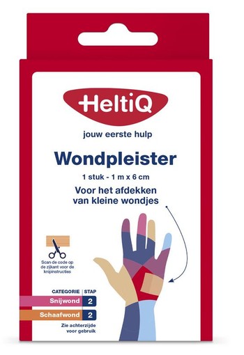 Heltiq Wondpleister 1 m x 6 cm (1 Stuks)