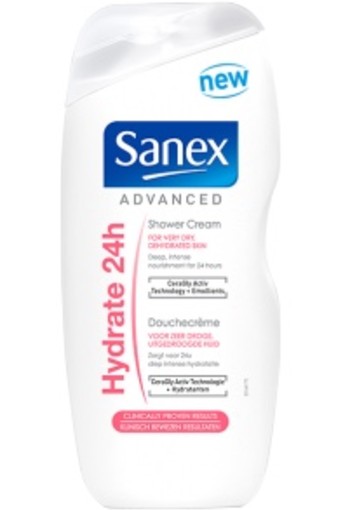 Sanex Advanced H24 Gevoelige huid douche 250ml