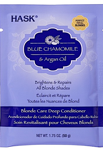 Hask Blue Chamomile & Argan Oil Blonde Care Deep Conditioner 50 gr.