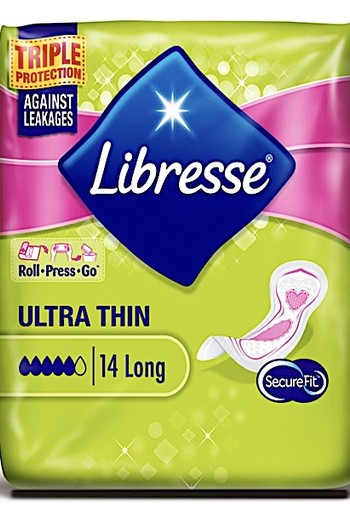 Libresse Ultra Thin Long Triple Protection 14st