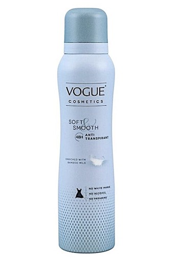 Vogue Soft And Smooth Deodorant Spray Anti-Transpirant 150 ML