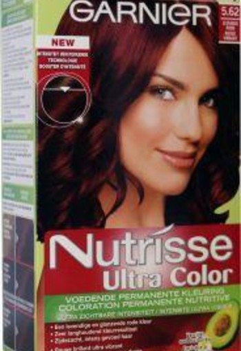 Garnier Nutrisse ultra color 5.62 levendig rood (1 Set)