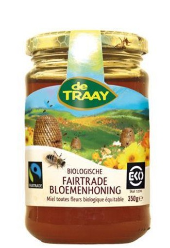 Traay Bloemenhoning Fair trade bio (350 Gram)
