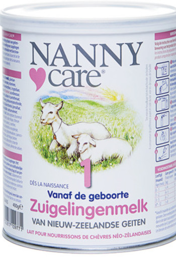 Nannycare Geitenmelk Volledige Zuigelingenvoeding 400g