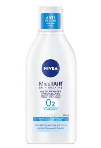 Nivea Visage micellair water 3 in 1 normale huid (400 Milliliter)