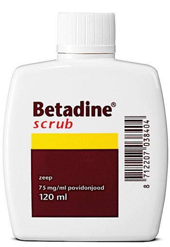 Betadine scrub 120  ML