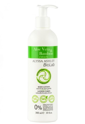 Alyssa Ashley Biolab aloe vera/bamboo body lotion (300 Milliliter)