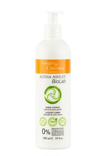 Alyssa Ashley Biolab ginger/curcuma body lotion (300 Milliliter)