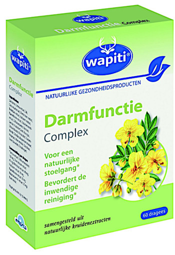 Wapiti Darmfunctie Complex - 60 Tabletten - Voedingssupplement